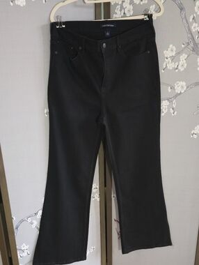 Calvin Klein Jeans Black Bootcut High-Rise Jeans